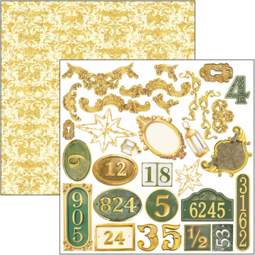 Sparkling Christmas Fussy Cut Pad 6"x6" 24/Pkg - Image 7