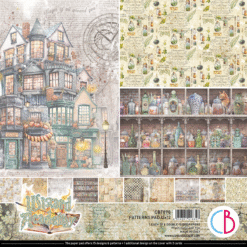 Wizard Academy Patterns Pad 12"x12" 8/Pkg