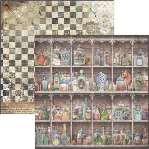 Wizard Academy Patterns Pad 12"x12" 8/Pkg - Image 9