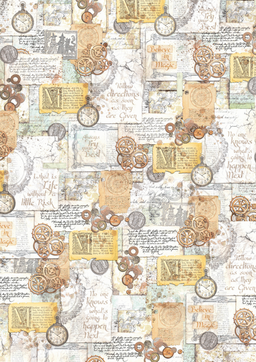 Wizard Academy Vellum Paper Patterns A4 6/Pkg - Image 6