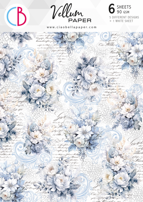 Midnight Spell Vellum Paper Patterns A4 6/Pkg