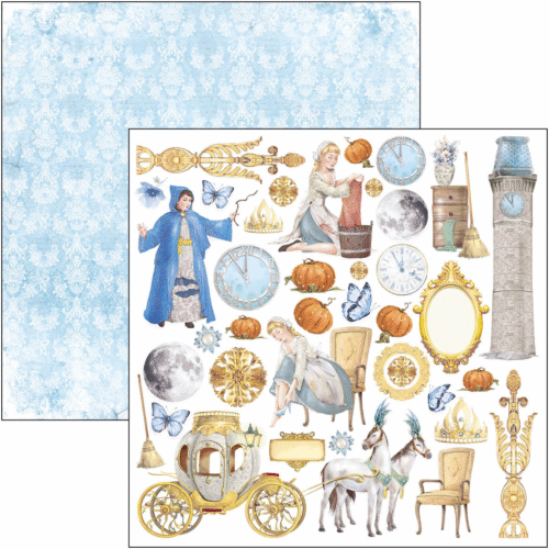 Midnight Spell Paper Pad 8"x8" 12/Pkg - Image 8
