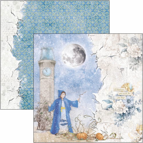 Midnight Spell Paper Pad 8"x8" 12/Pkg - Image 11