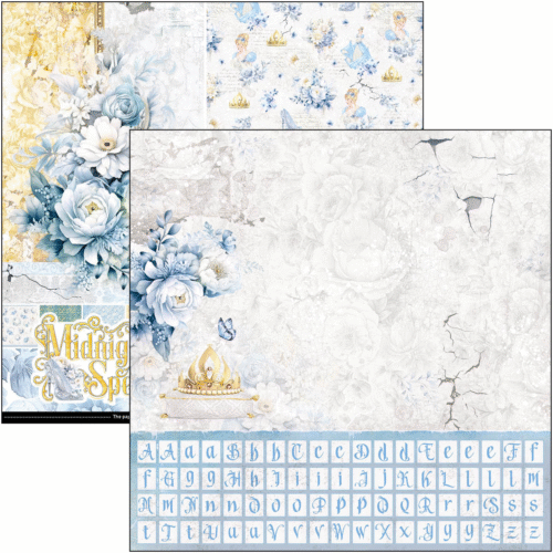 Midnight Spell Patterns Pad 12"x12" 8/Pkg - Image 2