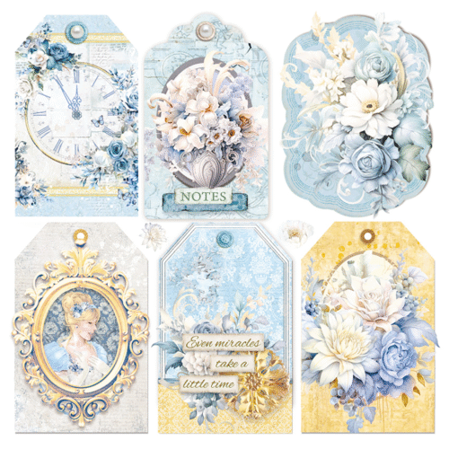Midnight Spell Vellum Fussy Cut 6"x6" 6/Pkg - Image 2