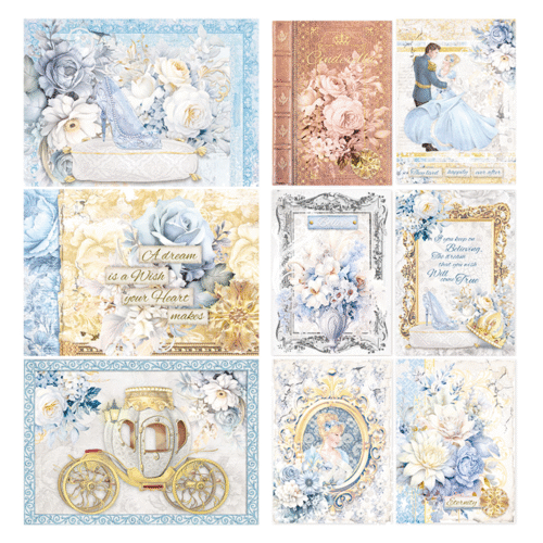 Midnight Spell Vellum Fussy Cut 6"x6" 6/Pkg - Image 5