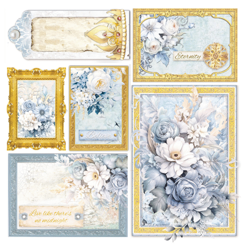 Midnight Spell Vellum Fussy Cut 6"x6" 6/Pkg - Image 7