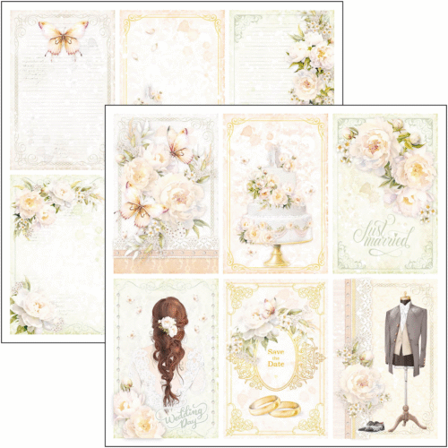 Always & Forever Paper Pad 8"x8" 12/Pkg - Image 7