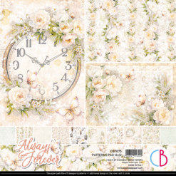 Always & Forever Patterns Pad 12"x12" 8/Pkg