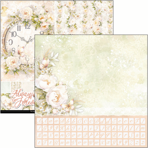 Always & Forever Patterns Pad 12"x12" 8/Pkg - Image 2