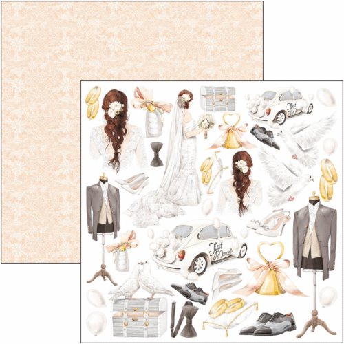 Always & Forever Patterns Pad 12"x12" 8/Pkg - Image 8