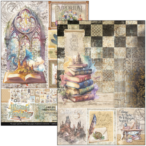 Wizard Academy Creative Pad A4 9/Pkg - Image 2