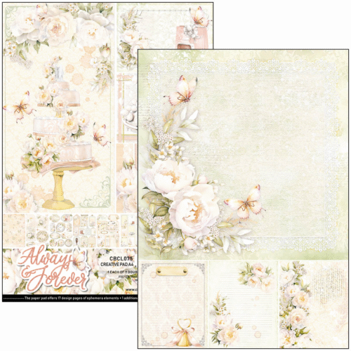 Always & Forever Creative Pad A4 9/Pkg - Image 2