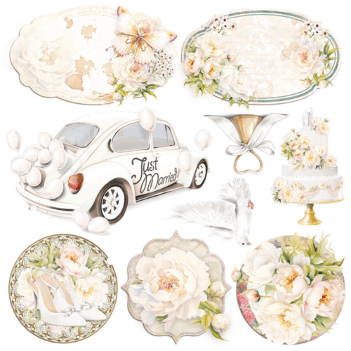 Always & Forever Vellum  Fussy Cut 6"x6" 6/Pkg - Image 7