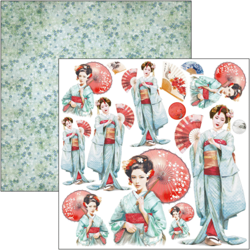 Land of the Rising Sun Fussy Cut Pad 6"x6" 24/Pkg - Image 6