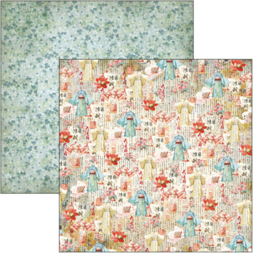 Land of the Rising Sun Patterns Pad 12"x12" 8/Pkg - Image 7