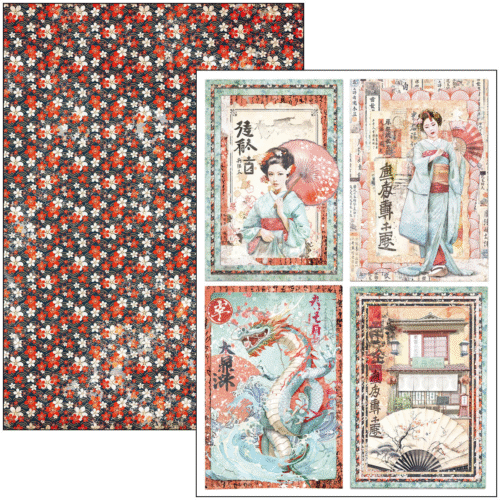 Land of the Rising Sun Creative Pad A4 9/Pkg - Image 5