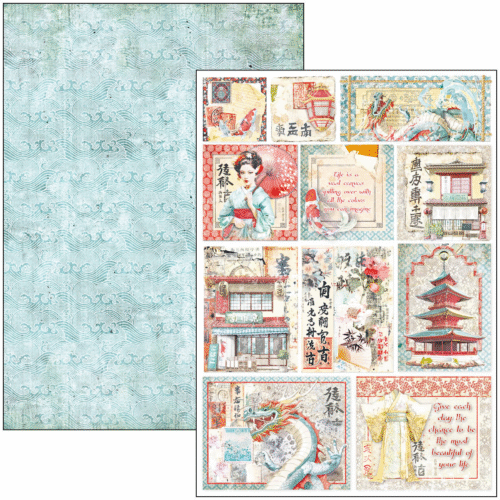 Land of the Rising Sun Creative Pad A4 9/Pkg - Image 6