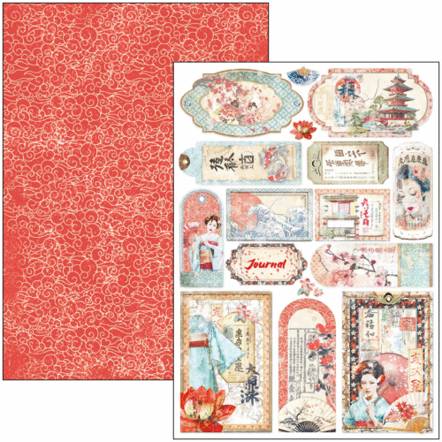 Land of the Rising Sun Creative Pad A4 9/Pkg - Image 8