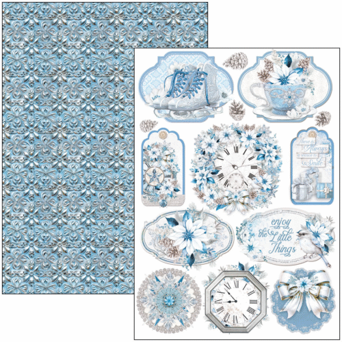 Elegance of Blue Creative Pad A4 9/Pkg - Image 2
