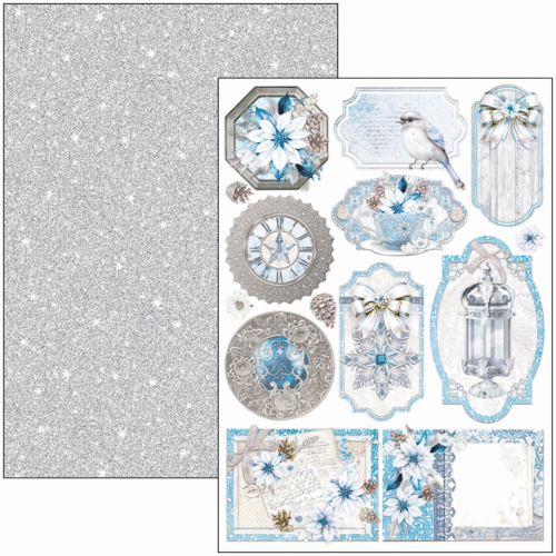 Elegance of Blue Creative Pad A4 9/Pkg - Image 3