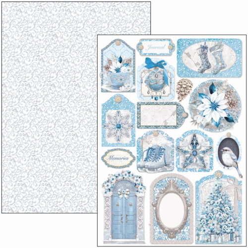 Elegance of Blue Creative Pad A4 9/Pkg - Image 5