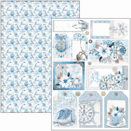 Elegance of Blue Creative Pad A4 9/Pkg - Image 6