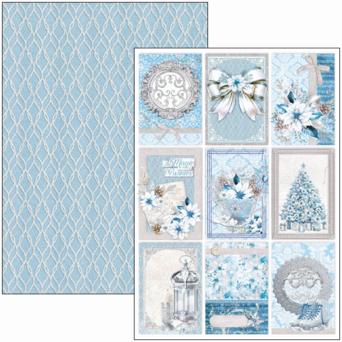 Elegance of Blue Creative Pad A4 9/Pkg - Image 7
