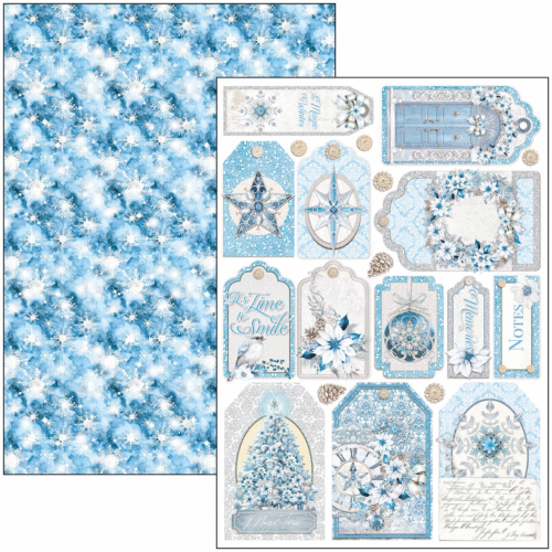 Elegance of Blue Creative Pad A4 9/Pkg - Image 9
