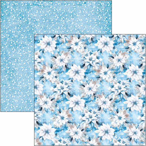 Elegance of Blue Paper Pad 12"x12" 12/Pkg - Image 5