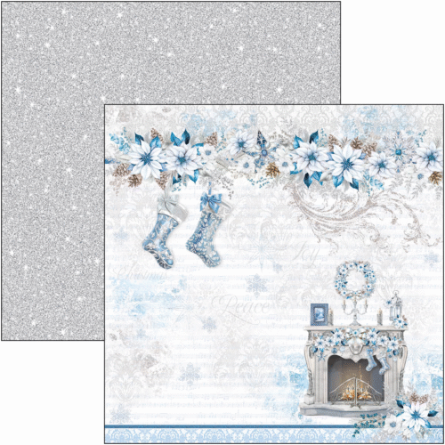 Elegance of Blue Paper Pad 12"x12" 12/Pkg - Image 8