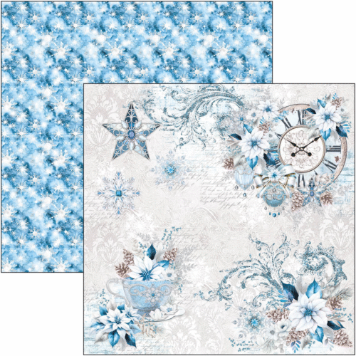 Elegance of Blue Paper Pad 12"x12" 12/Pkg - Image 9