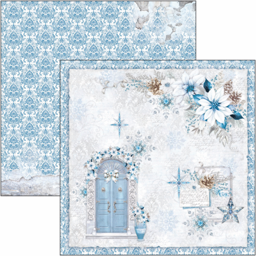 Elegance of Blue Paper Pad 12"x12" 12/Pkg - Image 12