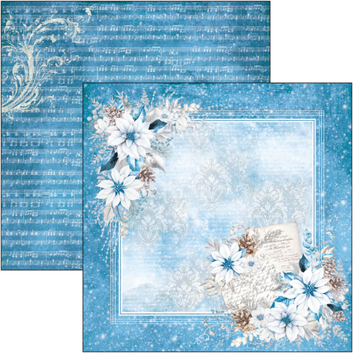 Elegance of Blue Patterns Pad 12"x12" 8/Pkg - Image 7