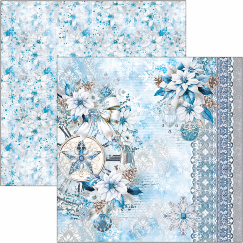 Elegance of Blue Patterns Pad 12"x12" 8/Pkg - Image 9