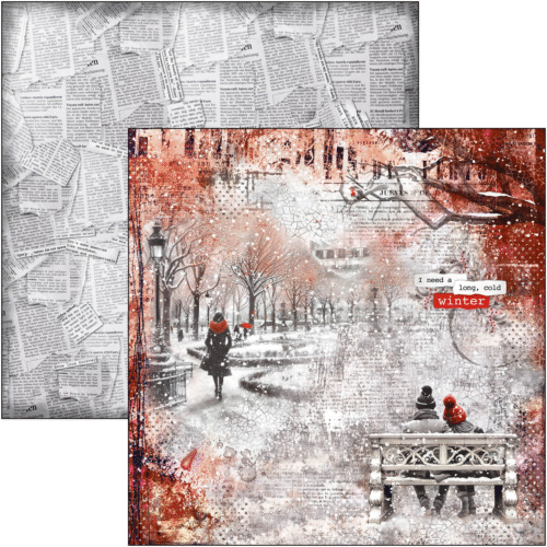 Paris Je t’aime Paper Pad 12"x12" 12/Pkg - Image 9