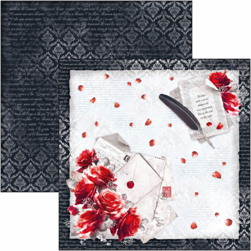 Paris Je t’aime Paper Pad 12"x12" 12/Pkg - Image 11
