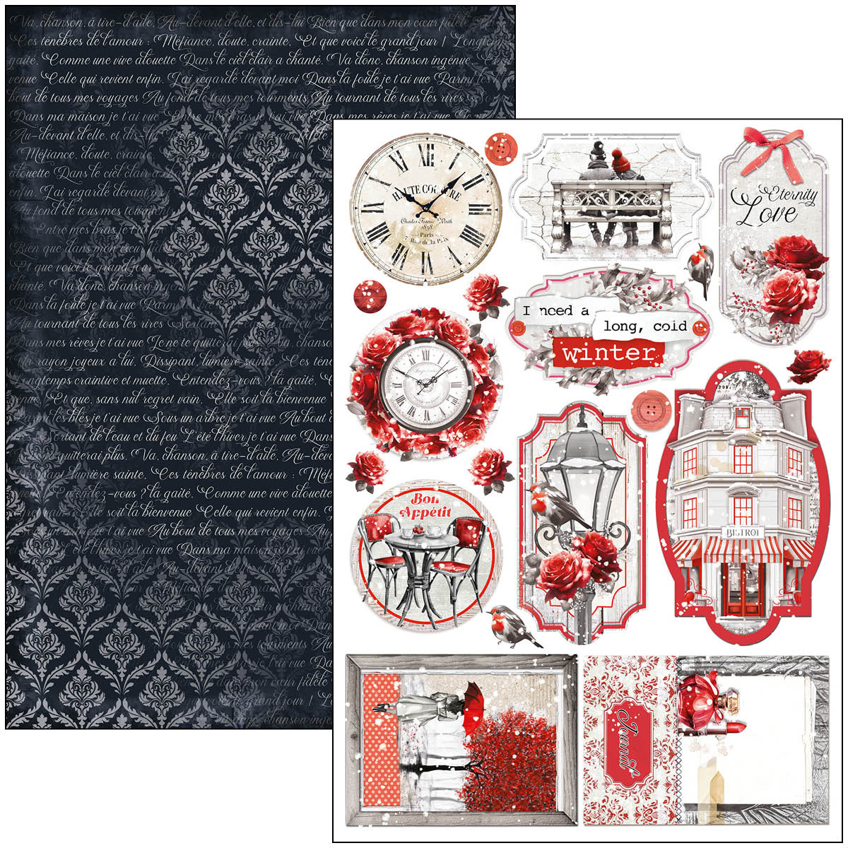 Paris Je t’aime Creative Pad A4 9/Pkg - Image 4