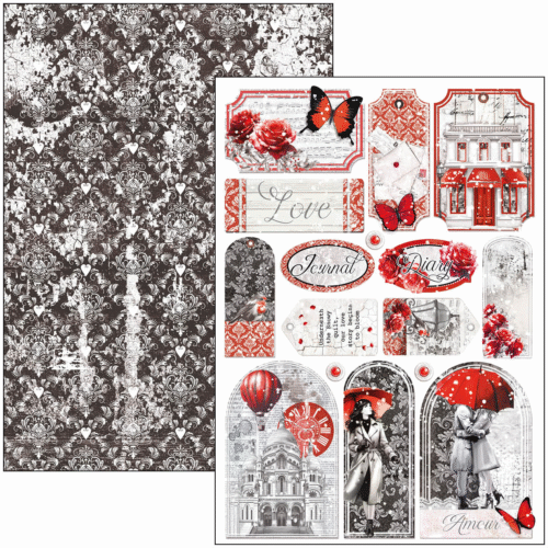 Paris Je t’aime Creative Pad A4 9/Pkg - Image 6