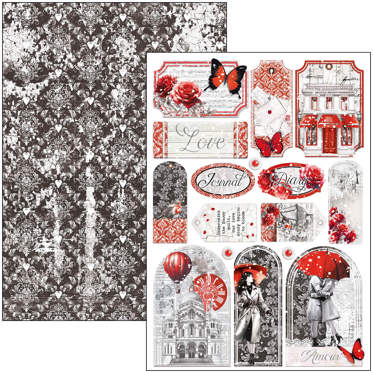 Paris Je t’aime Creative Pad A4 9/Pkg - Image 6