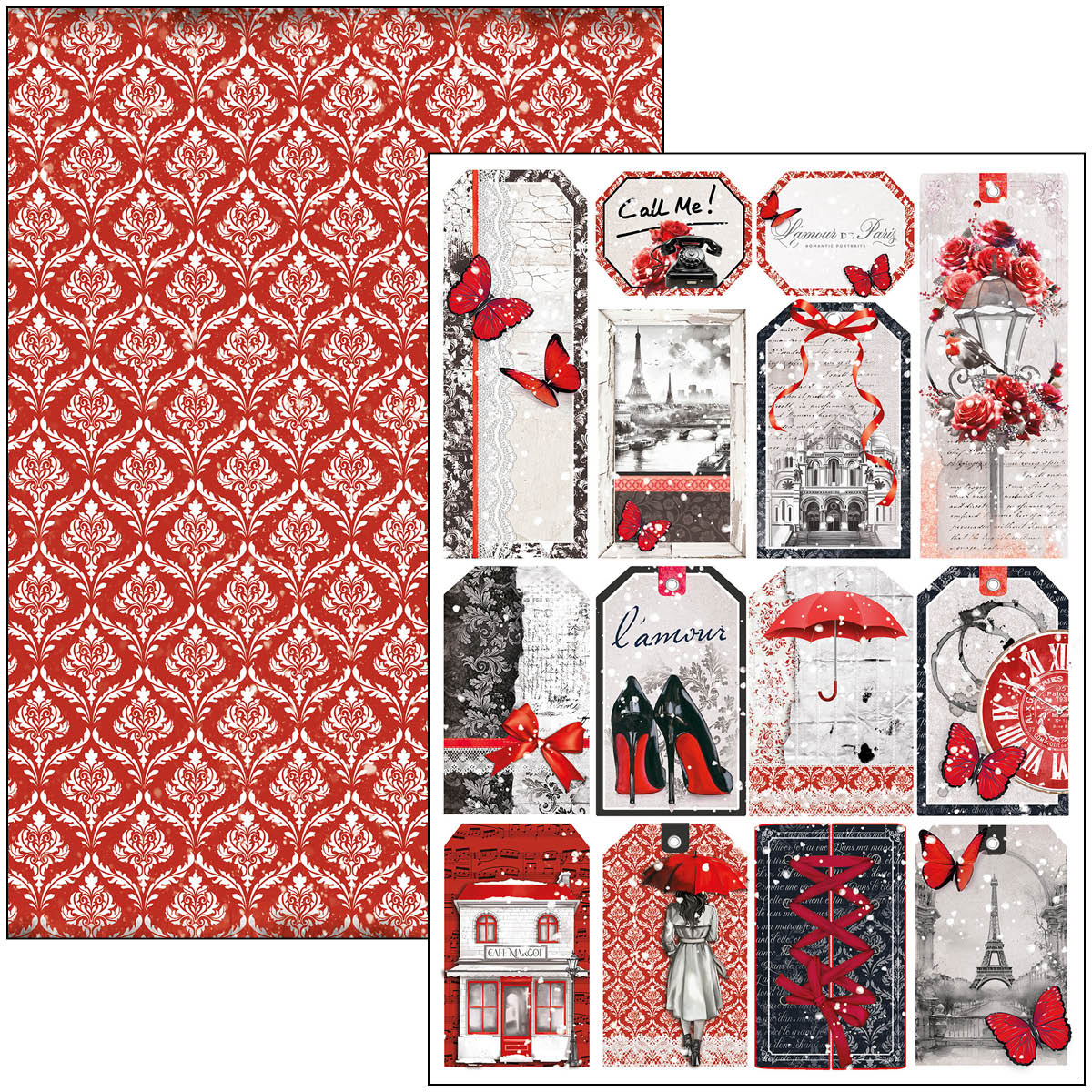 Paris Je t’aime Creative Pad A4 9/Pkg - Image 7