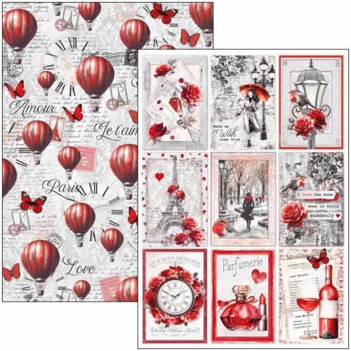 Paris Je t’aime Creative Pad A4 9/Pkg - Image 9
