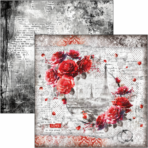 Paris Je t’aime Patterns Pad 12"x12" 8/Pkg - Image 9