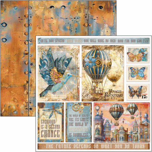 Esprit de Voyage Pad 8"x8" 12/Pkg - Image 5
