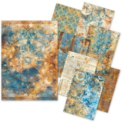 Esprit de voyage Rice Paper A5 MIXED 8/Pkg
