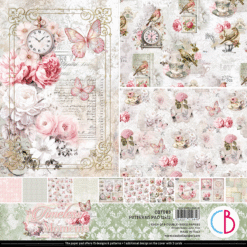 Timeless Moments Patterns Pad 12"x12" 8/Pkg