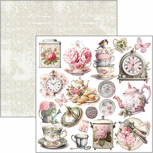 Timeless Moments Patterns Pad 12"x12" 8/Pkg - Image 8