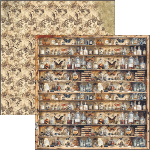 Cabinet of curiosities Patterns Pad 12"x12" 12/Pkg - Image 12