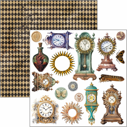 Cabinet of curiosities Fussy Cut Pad 6"x6" 24/Pkg - Image 7