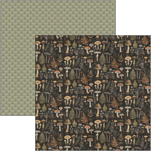 Cabinet of curiosities Patterns Pad 12"x12" 8/Pkg - Image 4